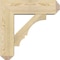 Ekena Millwork Balboa Craftsman Rough Sawn Bracket w/ Offset Brace, Douglas Fir, 8"W x 26"D x 26"H BKT0806X26X26BOA04RDF - alternate 3